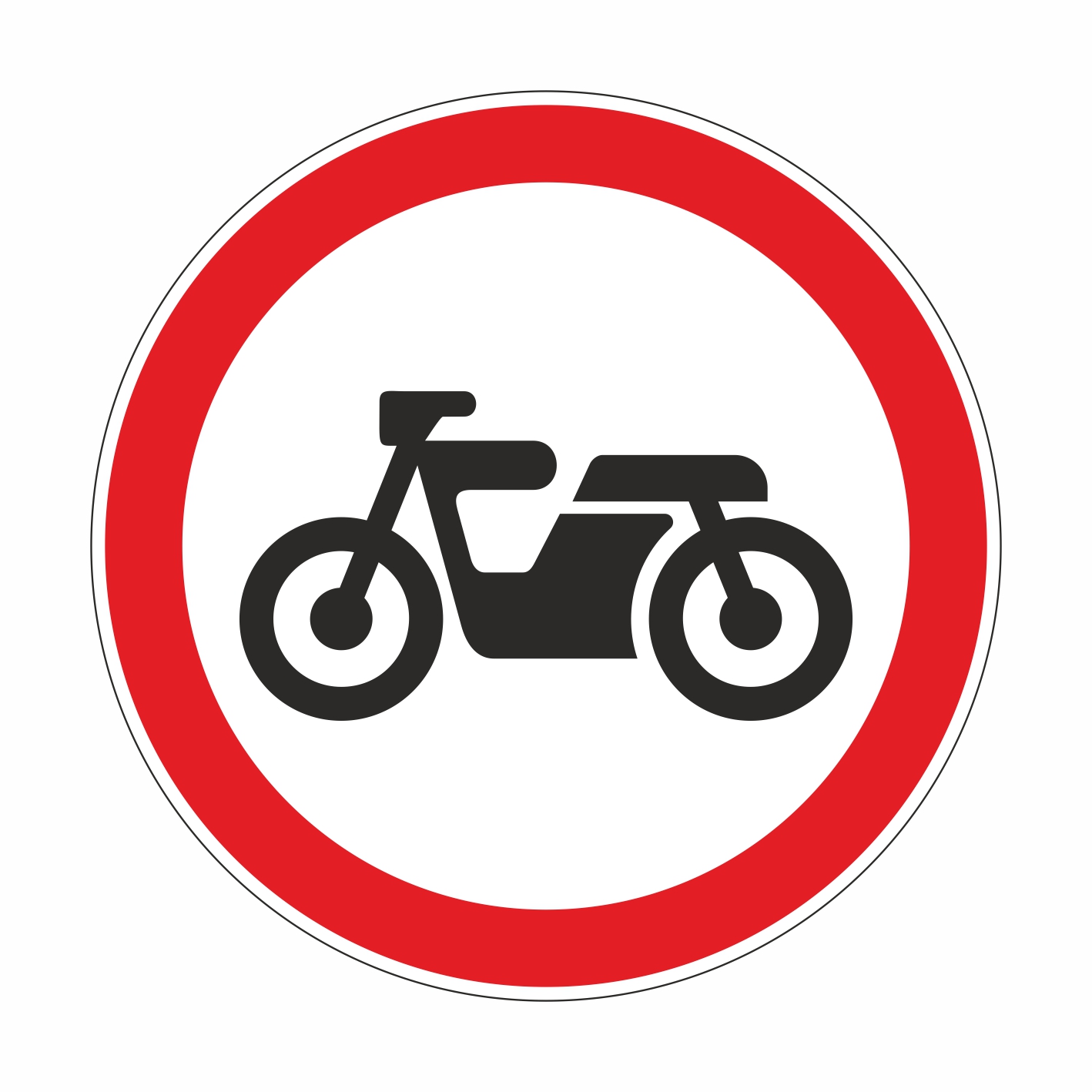3.5 Движение мотоциклов запрещено